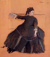 Degas, Edgar - Woman on a Sofa